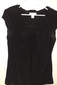 White House Black Market Sleeveless Women's Shirr